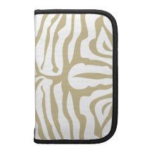 Zebra Skin in Tan Organizer