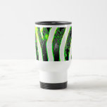 Zebra Stripe Abstract Travel Mug