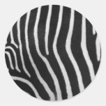 Zebra Stripe Pattern Sticker