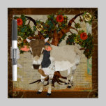 Zebu Rose Tree Dry Erase Board dry erase boards