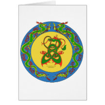 zen dragon ring card