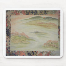 Zen Fishing Mouse Pads