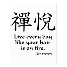Zen Joy - Live Every Day Postcards