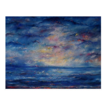 Zen Ocean Postcard