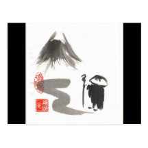 Zen Pilgrim Post Card