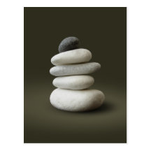 Zen Stones postcard