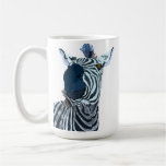 Zenya Blue & White Mug