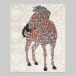 Zenya Damask Art posters