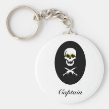 Zeppelin Pirate Captain Key Chain