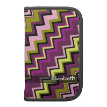 Zig-Zag Pattern with Area For Name Organizer