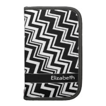 Zig-Zag Pattern with Area For Name Planner