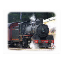 Zig Zag Railway Steam Locomotive 9J53D-14 Post Cards
