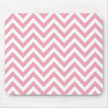 ZigZag Chevron pattern Hipster or Mod Styled Mousepad