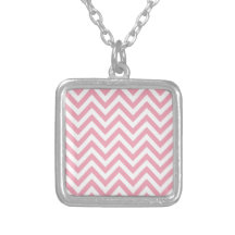 ZigZag Chevron pattern Hipster or Mod Styled Personalized Necklace