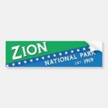 Zion National Park Bumper Stickers