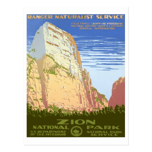 Zion National Park Postcard