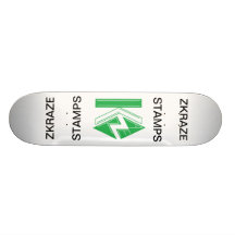 ZKRAZE STAMPS Skateboard