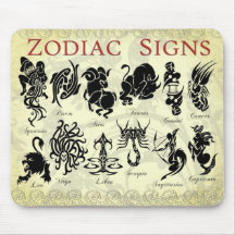 Zodiac (Astrological) signs Mousepads