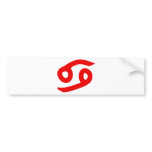 zodiac-cancer bumper stickers