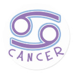 Zodiac Cancer stickers stickers