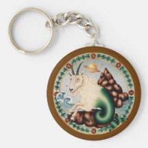 Zodiac Capricorn - Customise it! Keychains