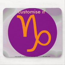 Zodiac Capricorn mousepad