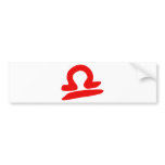 zodiac-libra bumper stickers