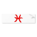 zodiac-pisces bumper stickers