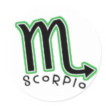 Zodiac Scorpio stickers stickers