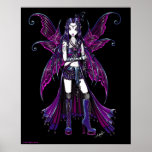 "Zoe" Hot Pink Fairy Posters
