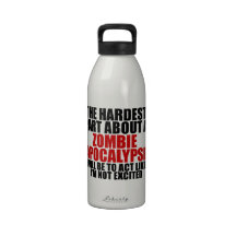 Zombie Apocalypse Drinking Bottle