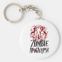 Zombie Apocalypse Keychain