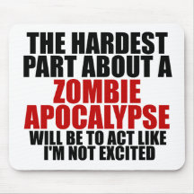 Zombie Apocalypse Mouse Mat