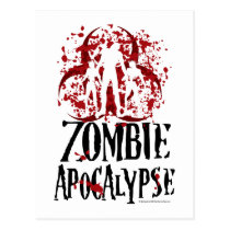 Zombie Apocalypse postcards