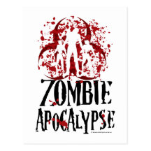 Zombie Apocalypse Post Card