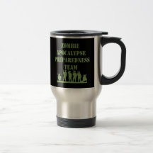 Zombie Apocalypse Preparedness Team Mugs
