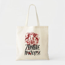 Zombie Apocalypse Tote Bag