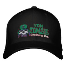 Zombie Army Skull Cap 001 Embroidered Baseball Caps