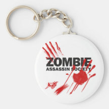 Zombie Assassin Society Keychains