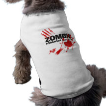 Zombie Assassin Society Pet T Shirt
