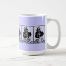 zombie attack coffee mugs