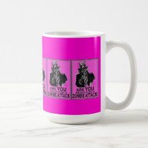 zombie attack mug