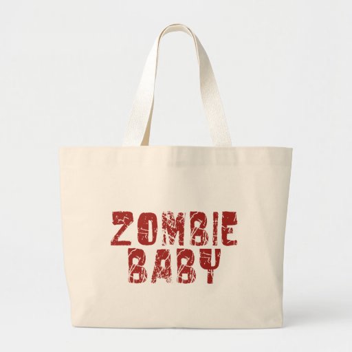 zombie baby canvas bags