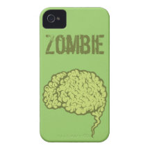Zombie Brain iPhone 4 4s Case Sleeve iPhone 4 Cover