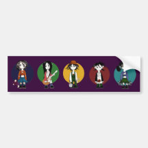 zombie bumper sticker