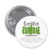 Zombie Consultant Pins