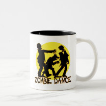 Zombie Dance Two-Tone Mug