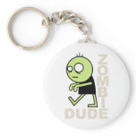 Zombie Dude Key Chains