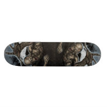 Zombie fest skate board deck