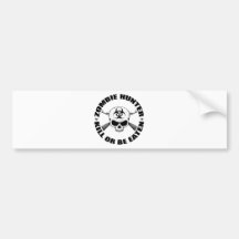 Zombie Hunter 2 Bumper Stickers